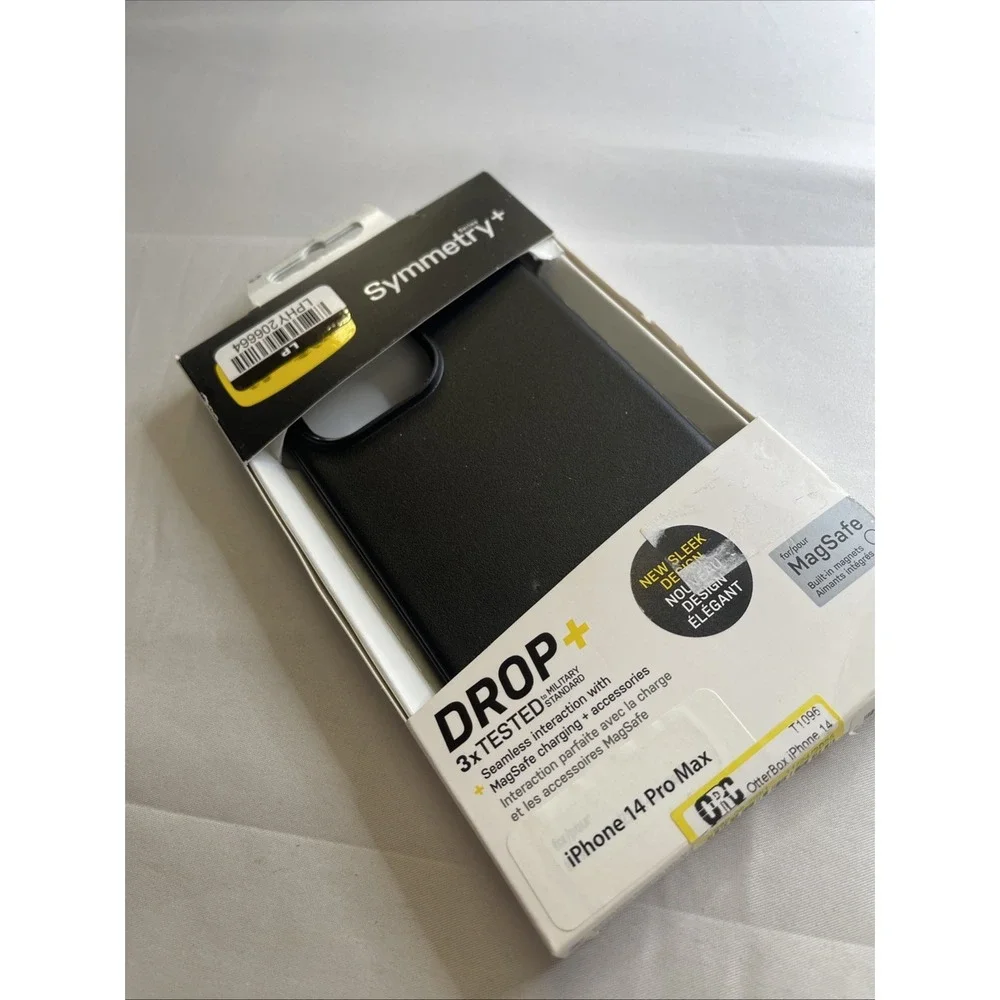 OtterBox Symmetry+ Series Case with MagSafe for iPhone 14 Pro Max - Black NEW